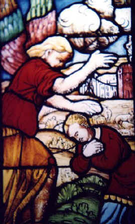 Angel blessing Jacob