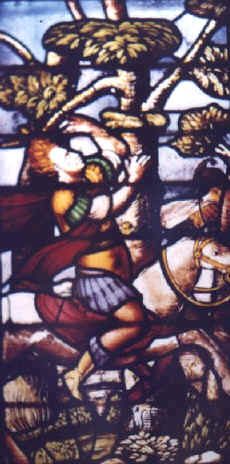 Absalom caught on the Oak