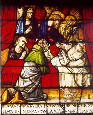 the death of St. Martha